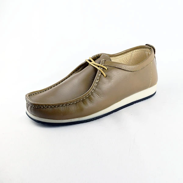 Chaussure pour homme 807-1 beige 100% cuir ..........  miniature